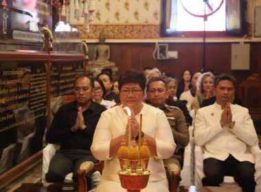 ร่วมพิธีบำเพ็ญกุศลอดีตเจ้าอาวาสและผู้มีอุปการคุณต่อวัดในงานทำบุญสมโภช พระพุทธไตรรัตนนายก (หลวงพ่อโต) ครบ 702 ปี ... พารามิเตอร์รูปภาพ 4