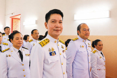 พิธีเชิญเครื่องสักการะที่พระราชทานอุทิศถวายเป็นพุทธบูชา พารามิเตอร์รูปภาพ 1