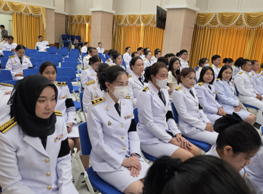 พิธีสวดพระพุทธมนต์และทำบุญตักบาตรถวายพระราชกุศล ... พารามิเตอร์รูปภาพ 5