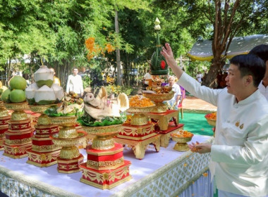 พิธีทอดผ้าป่ามหากุศลเพื่อการศึกษาสมทบทุนก่อสร้างอาคาร ... พารามิเตอร์รูปภาพ 5