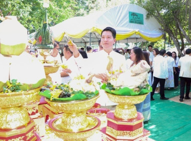 พิธีทอดผ้าป่ามหากุศลเพื่อการศึกษาสมทบทุนก่อสร้างอาคาร ... พารามิเตอร์รูปภาพ 6