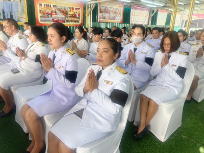 พิธีเจริญพระพุทธมนต์ และทำบุญตักบาตรถวายพระกุศล ... พารามิเตอร์รูปภาพ 1