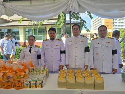 สหกรณ์จังหวัดพระนครศรีอยุธยาร่วมพิธีวางพวงมาลาและทำบุญตักบาตรเนื่องใน "วันนวมินทรมหาราช" 2569 ... พารามิเตอร์รูปภาพ 1
