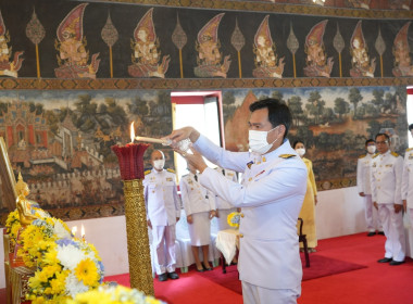 ร่วมพิธีอันเชิญเทียนพรรษาพระราชทาน เนื่องในเทศกาลเข้าพรรษา พารามิเตอร์รูปภาพ 3