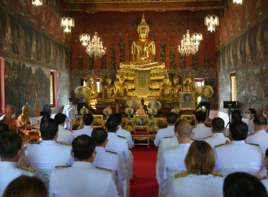 ร่วมพิธีอันเชิญเทียนพรรษาพระราชทาน เนื่องในเทศกาลเข้าพรรษา พารามิเตอร์รูปภาพ 13