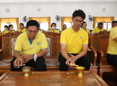 สหกรณ์จังหวัด นำบุคลากรถวายภัตตาหารเพลแด่พระภิกษุสงฆ์ ... พารามิเตอร์รูปภาพ 15