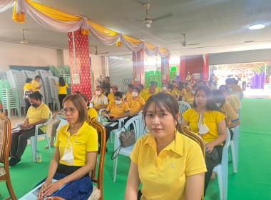 ร่วมพิธีเจริญ พระพุทธมนต์เฉลิมพระเกียรติ ถวายพระพรชัยมงคล ... พารามิเตอร์รูปภาพ 7