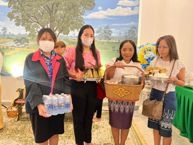 ร่วมพิธีทำบุญตักบาตร เข้าวัดปฏิบัติธรรมวันธรรมสวนะ ... พารามิเตอร์รูปภาพ 1