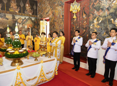 ร่วมพิธีเวียนเทียนสมโภชน้ำพระพุทธศักดิ์สิทธิ์ ... พารามิเตอร์รูปภาพ 4