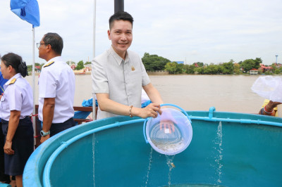 พิธีปล่อยพันธุ์สัตว์น้ำ เนื่องในวันประมงแห่งชาติ ประจำปี ... พารามิเตอร์รูปภาพ 1