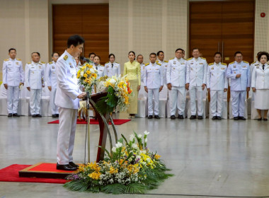 ร่วมพิธีเจริญพระพุทธมนต์และทำบุญตักบาตรถวายพระราชกุศล ... พารามิเตอร์รูปภาพ 2